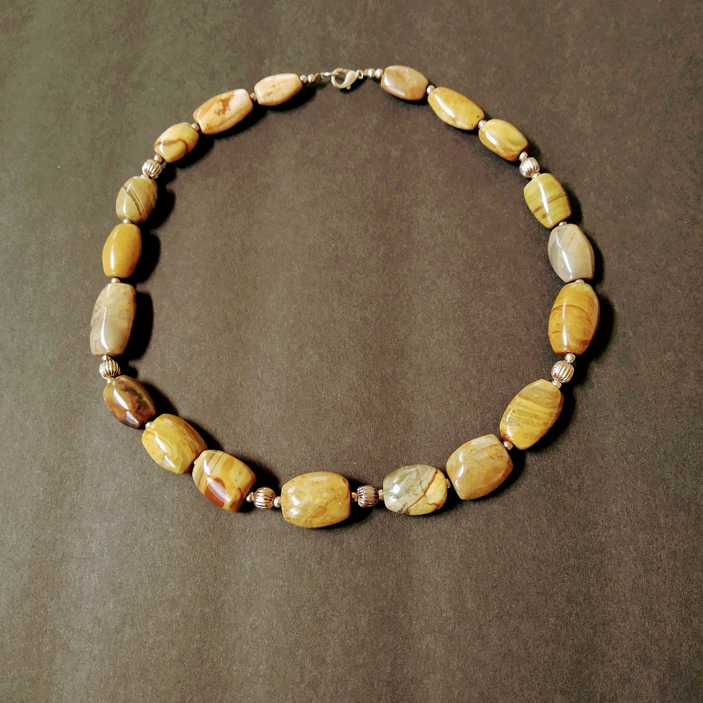 Agate Natural Stone Choker.